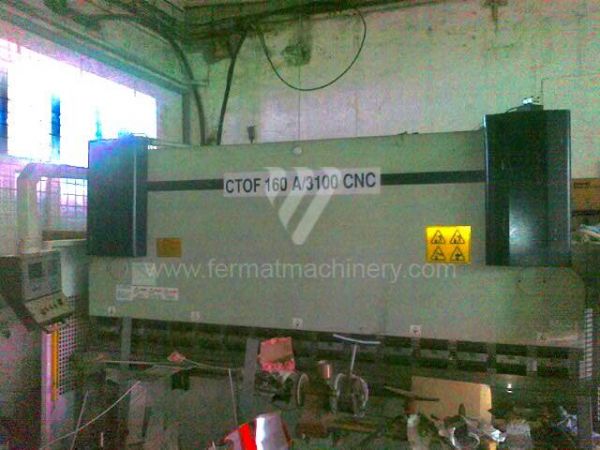 Кромкогиб ЧПУ CTOF 160 A/3100 CNC